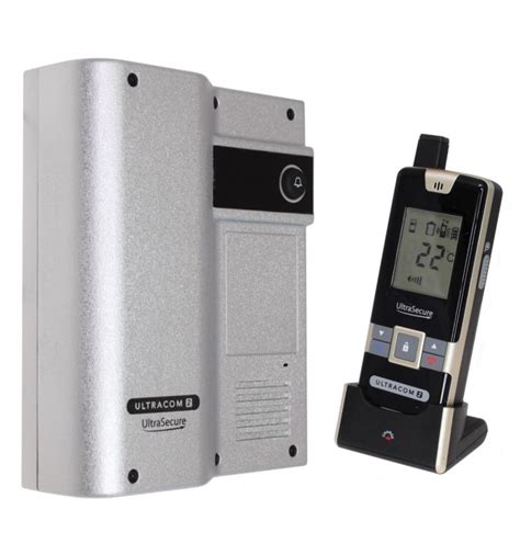 ultracom wireless  metre door intercomsilver caller station
