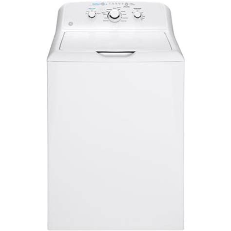 ge gtwasnww  top load washer   cu ft capacity agitator stainless steel tub