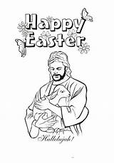 Jesus Coloring Lamb Christ Resurrection Pages Easter Netart Colouring Color Sheets Religious Print Book sketch template
