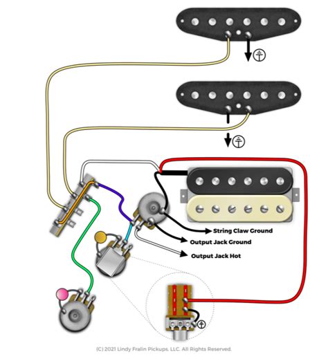 strat hss wiring diagram   push pull split coil wiring diagram