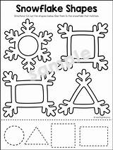 Packet Snowflake Cutting Teachingmama sketch template