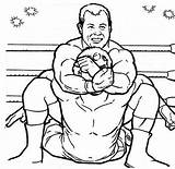 Coloring Wrestling Championship Lockdown Size Print sketch template