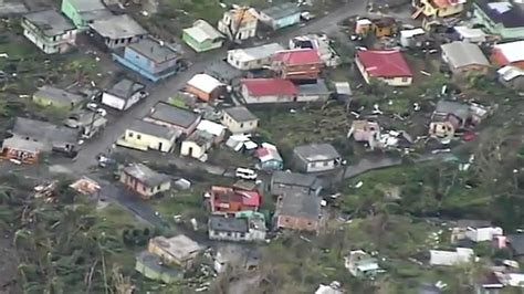 see aerial views of dominica after hurricane maria