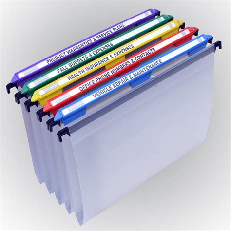 wide hanging file folders office  products