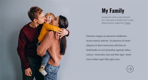 family html template
