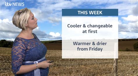 Is Itvs Weather Girl Becky Mantin Pregnant 2019 Viewers Cant Work It Out