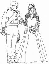 Coloring Wedding Pages Dress Royal Bride Color Kate Dresses Printable William Colouring Country People Print Hellokids Getcolorings Choose Sheets Fr sketch template