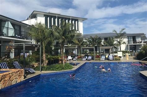 【オーストラリア旅行】ポート・マッコーリーのホテル [セイルズ ポート・マッコーリー]は温水プール付き！ オーストラリア旅行 プール 旅行