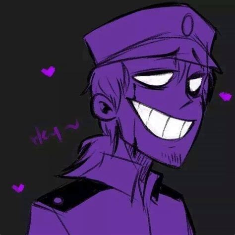pin by oh no you on art ideas vincent fnaf purple