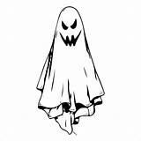Ghost Outs Stencils sketch template
