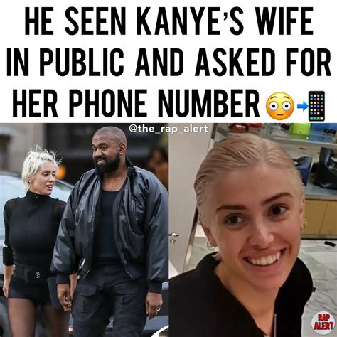 Rap Alert On Twitter Man Seen Kanyes Wife Bianca Censori In Public