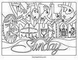 Communion Coloring sketch template