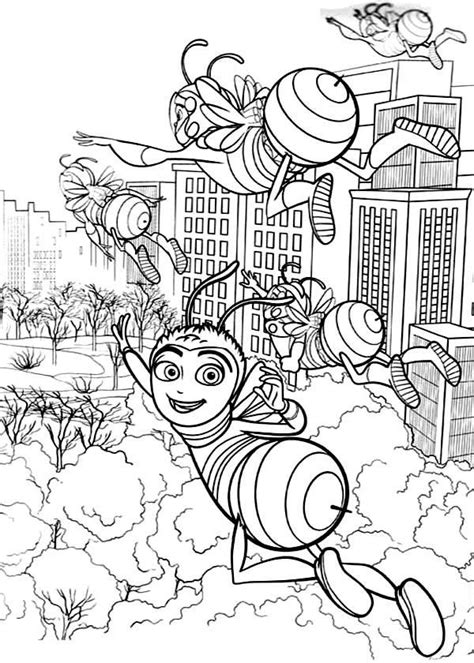 bee  coloring pages halley hess