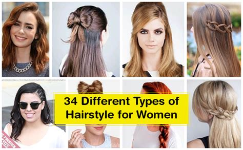 types  hairstyles  women topofstyle blog
