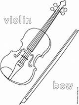 Violin Coloring Instruments Music Instrument Musical Print String Learning Pages Enchantedlearning Designlooter Drawings Printout Enchanted Search sketch template