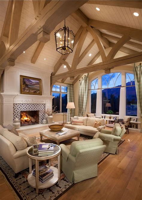 charming living room designs  vaulted ceiling