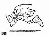 Sonic Coloring Pages Hedgehog Running Line Shadow Drawing Print Clipart Banzchan Super Colouring Color Printable Book Deviantart Style Getdrawings Kids sketch template