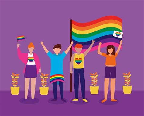 vector  queer community lgbtq design