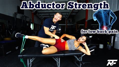 Hip Abductor Strength Exercises For Low Back Pain Youtube