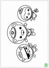 Octonauts Dinokids Octonautas Partilhar sketch template