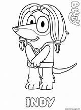 Coloring Pages Printable Hound Indy Bluey Afghan Book Kids Print Easy sketch template