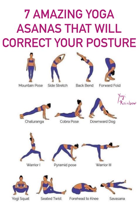 yoga position names  pictures  lianita