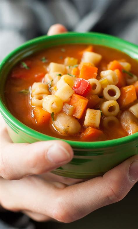 vegetarian minestrone soup recipe peas and crayons