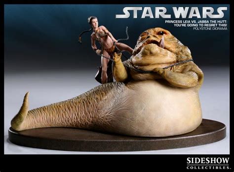 Princess Leia Vs Jabba Collectible Statue Limited Edition