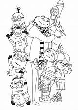 Minions Pages Tulamama sketch template