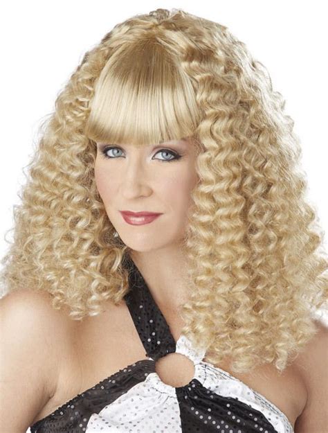 disco diva 70 s 80 s blonde costume wig transform yourself into a 70s