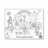 Attitude Skills Life Coloring Sheet Sheets Kids Books Store sketch template