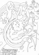 Adventure Time Coloring Pages Kids Drawings Print Printable Advent Ocarina Color Wreath Adults Book Designlooter Getcolorings 98kb Adult Getdrawings Princess sketch template