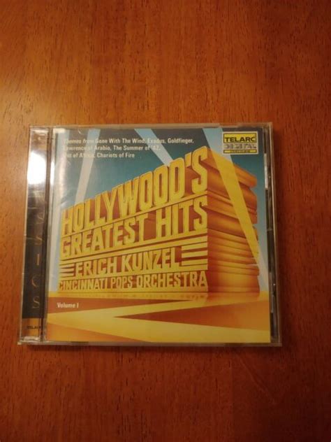 hollywood greatest hits 1 by erich kunzel cd 1990 for sale online ebay