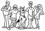 Scooby Doo Bojanke Scoobydoo Colorear Crtež Dvadeset Jedan Colouring Printanje Djecu sketch template