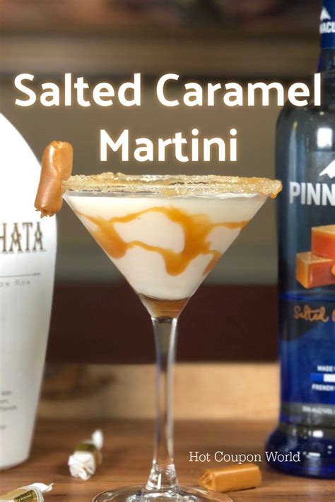 salted caramel martini recipe salted caramel martini caramel