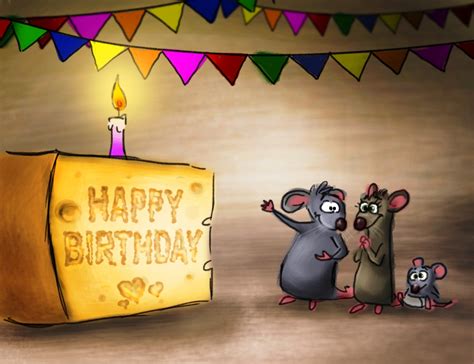happy birthday mouse