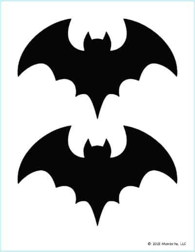 printable bat shapes