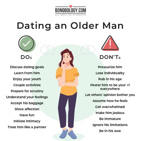 dating an older man here are 21 dos and don ts