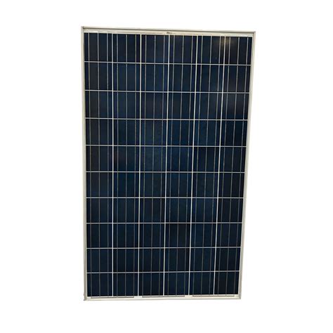 trina  solar panel silver frame santan solar