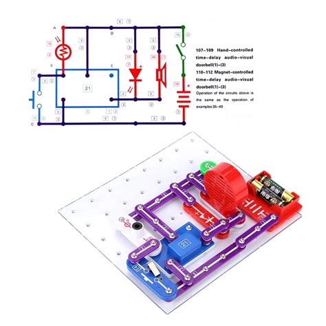 circuits block smart electronic kit integrated circuit building blocks experiments