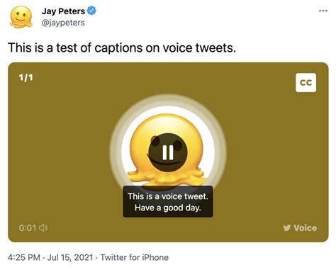 twitter adds captions  voice tweets wikiwax