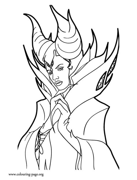 maleficent maleficent coloring page