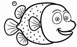 Colorare Pesce Pesci Bambini Condividere Simpatici Scherzi Blogmamma Divertenti sketch template