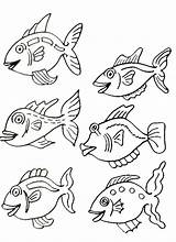 Vissen sketch template
