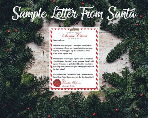 editable letter  santa santa cam letter printable printable nice