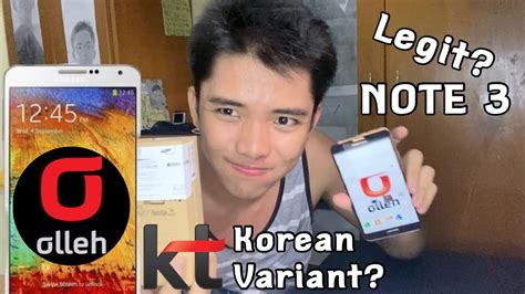 olleh samsung note  gold   review kt telecom korean telecom variant dae vid youtube