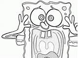 Coloring Spongebob Pages Scream Characters Gary Sponge Drawing Sea Color Print Printable Manna Gangster Zoey Bob Sad Texas Drunk Getcolorings sketch template