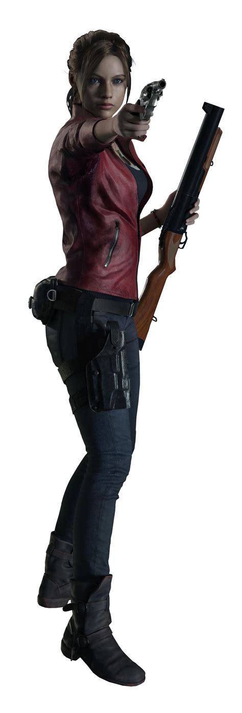 resident evil 2 2019 claire redfield png 1 by mintmovi3