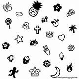 Cool Emoji Coloring Pages Printable Print Color Info sketch template