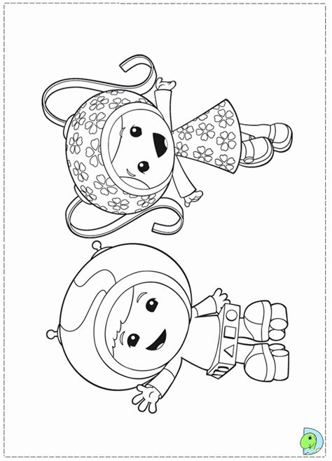 umizoomi coloring page coloring home